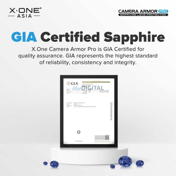 X-One Sapphire Camera Armor folie de protecție pentru obiectivul camerei foto pentru Samsung Galaxy S25
