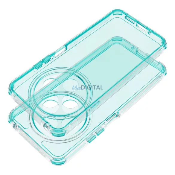HUSĂ! - MATRIX CLEAR caz Xiaomi Redmi 14C - albastru turcoaz