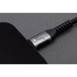   Forcell C259 F-ENERGY Tip-C - Cablu Lightning 27W 3A PD 2m - negru