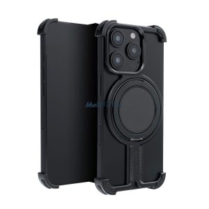 Carcasă TITANIUM BRACKET pentru iPhone 16 Plus - negru