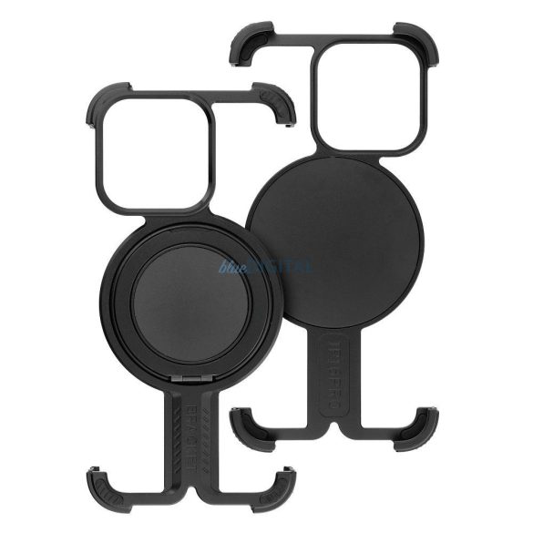 Carcasă TITANIUM BRACKET pentru iPhone 16 Plus - negru