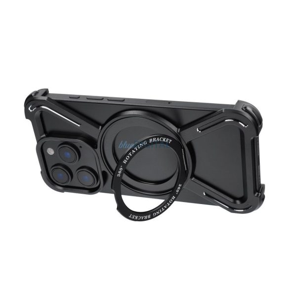 Carcasă TITANIUM ESCORT pentru iPhone 15 Pro Max - Negru