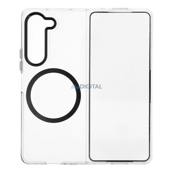 HCD4 Husă compatibilă MagSafe Samsung Galaxy Z Fold 5 - transparentă