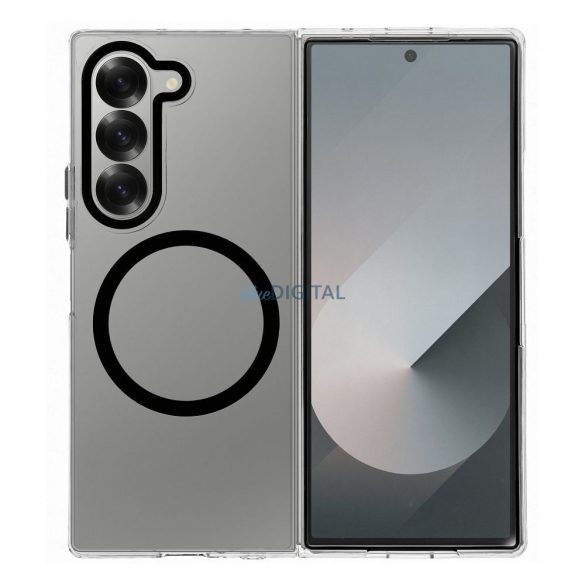 HCD4 Husă compatibilă MagSafe Samsung Galaxy Z Fold6 - transparentă