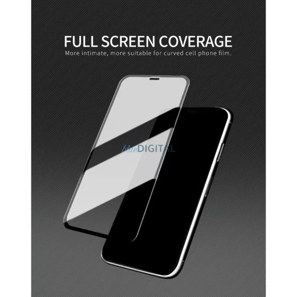 X-One Sticlă temperată 9H cu finisaj negru pentru Samsung Galaxy S25