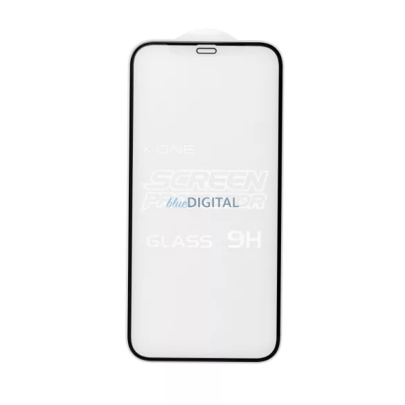 X-One Sticlă temperată 9H cu finisaj negru pentru Samsung Galaxy S25