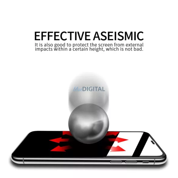X-One Sticlă temperată 9H cu finisaj negru pentru Samsung Galaxy S25