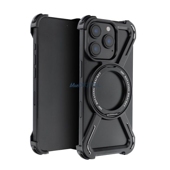 Carcasă TITANIUM ESCORT pentru iPhone 13/14 - negru
