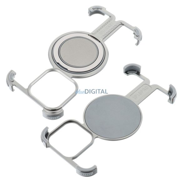 Carcasă TITANIUM BRACKET pentru iPhone 13/14 - argintiu