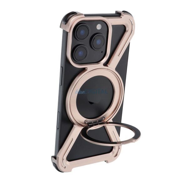 Carcasă TITANIUM ESCORT pentru iPhone 16 Pro Max - Aur