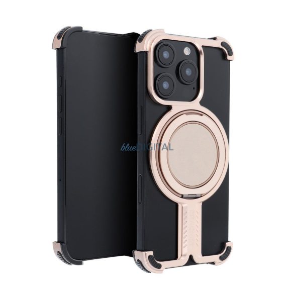 Carcasă TITANIUM BRACKET pentru iPhone 16 Plus - aur