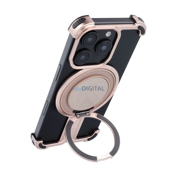 Carcasă TITANIUM BRACKET pentru iPhone 16 Plus - aur