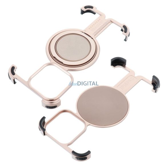 Carcasă TITANIUM BRACKET pentru iPhone 16 - aur