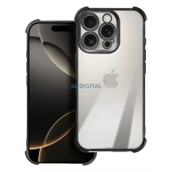   HUSĂ! - Carcasă ANTISHOCK ELECTRO pentru iPhone 15 Pro - negru