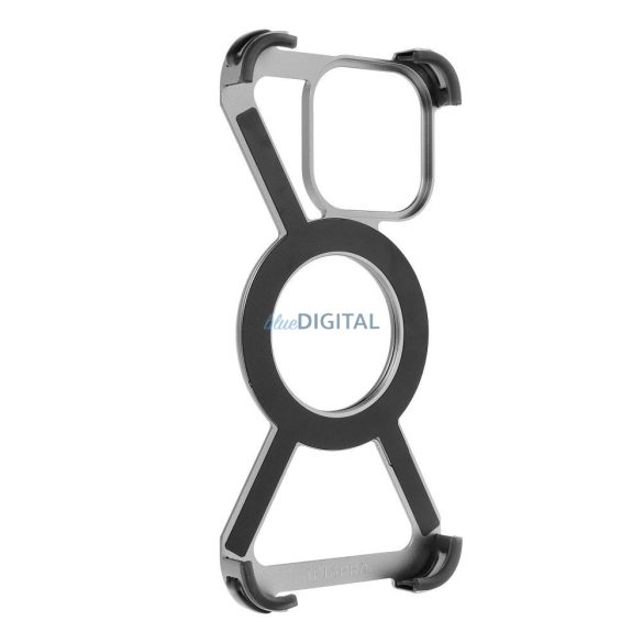 Carcasă TITANIUM ESCORT pentru iPhone 15 Pro - Argint