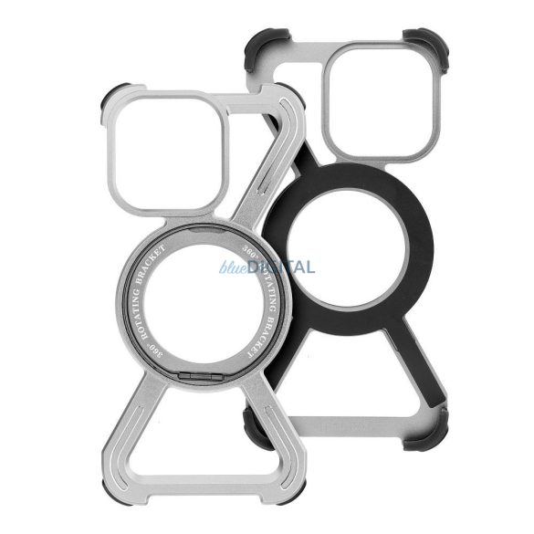 Carcasă TITANIUM ESCORT pentru iPhone 13/14 - argintiu
