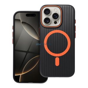 Carcasă SIMPLY MagSafe compatibilă pentru iPhone 15 Pro - negru