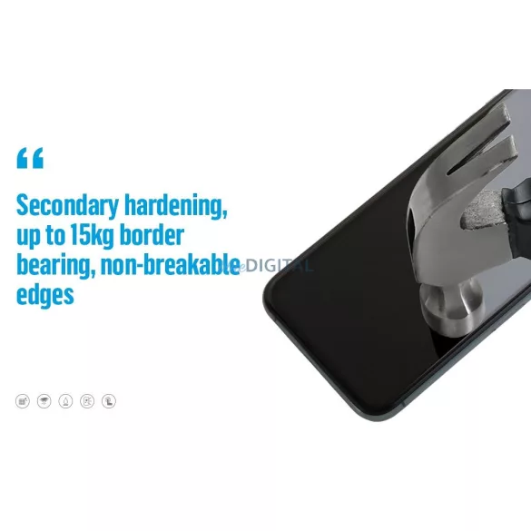 Mr. Monkey 5D Strong Lite sticlă temperată cu margine neagră pentru Samsung Galaxy S25 Ultra