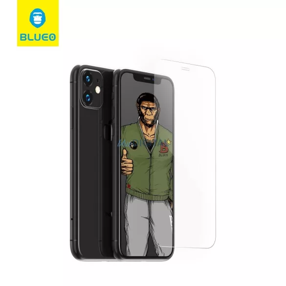 Mr. Monkey 5D Strong Lite sticlă temperată cu margine neagră pentru Samsung Galaxy S25