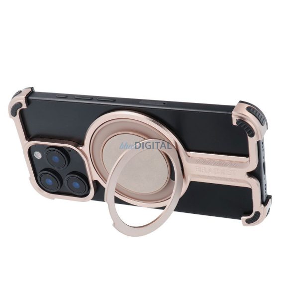 Carcasă TITANIUM BRACKET pentru iPhone 13/14 - aur