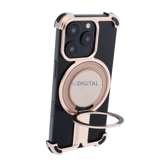Carcasă TITANIUM BRACKET pentru iPhone 13/14 - aur