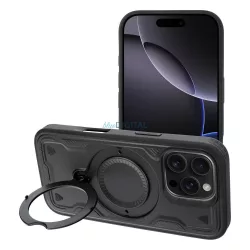 HUSĂ! - Carcasă FROST ARMOR pentru iPhone 11/XR - negru