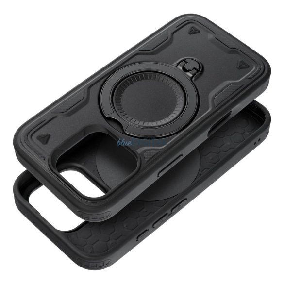 Carcasă FROST ARMOR pentru iPhone 11/XR - negru