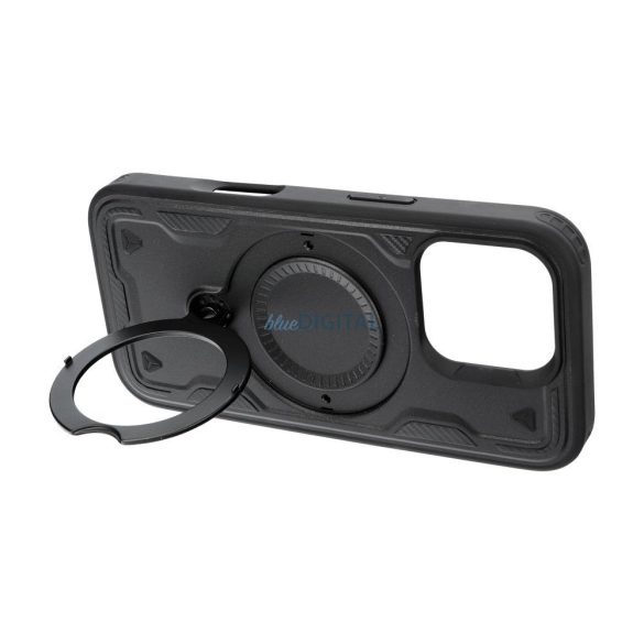 Carcasă FROST ARMOR iPhone 12 Pro Max/13 Pro Max - negru
