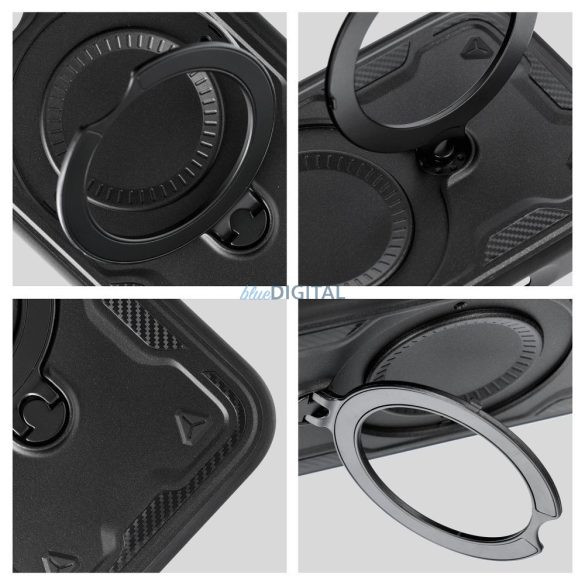 Carcasă FROST ARMOR iPhone 12 Pro Max/13 Pro Max - negru
