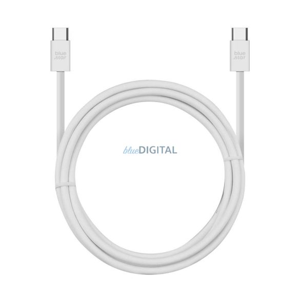 Blue Star Q28 Type-C - Cablu Type-C 60W 6A QC4.0 1m - alb