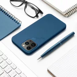 HUSĂ! - Carcasă din SILICON Xiaomi Redmi 14C - albastru