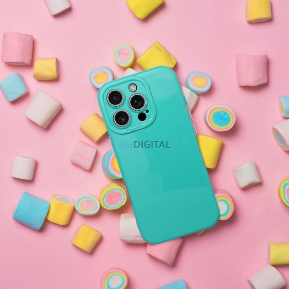 Husă PASTEL SHINE pentru iPhone 13 - verde