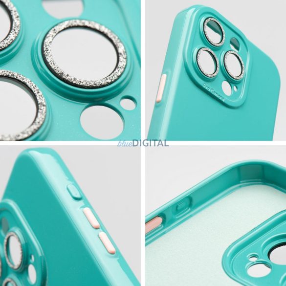 Husă PASTEL SHINE pentru iPhone 13 - verde