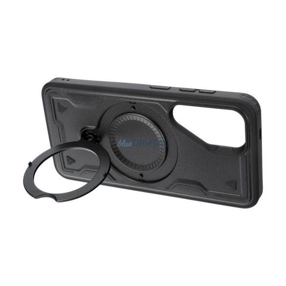 Carcasă FROST ARMOR Samsung Galaxy S25 Plus - negru