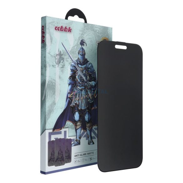 OG Shuijia sticlă călită cu ornamente negre pentru iPhone 14 Pro