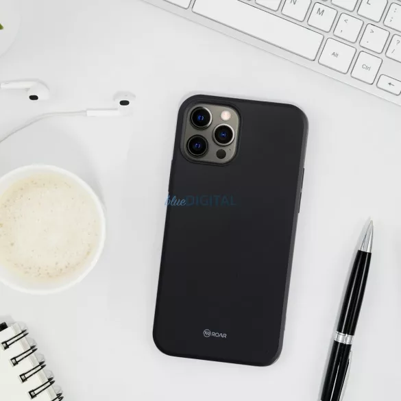 HUSĂ! - Roar Colorat Jelly caz Samsung Galaxy A36 - negru