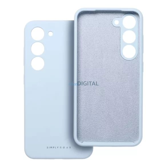 HUSĂ! - Roar Cloud Skin caz Samsung Galaxy A36 - albastru deschis
