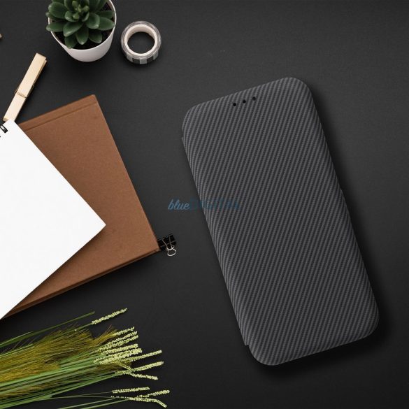 Carcasă de deschidere FOLIO SIDE MAGNET Motorola Moto G75 - gri