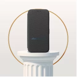   HUSĂ! - FOLIO SIDE MAGNET Openable Caz Xiaomi Redmi Notă 14 5G - gri