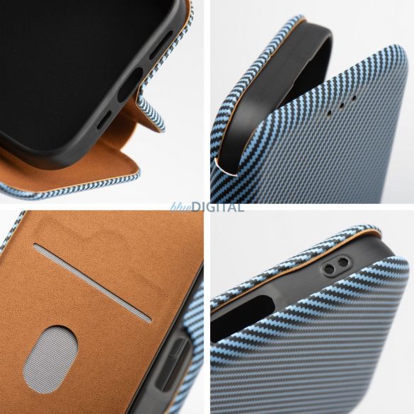 FOLIO SIDE MAGNET Caz de deschidere Samsung Galaxy S25 Plus - Albastru