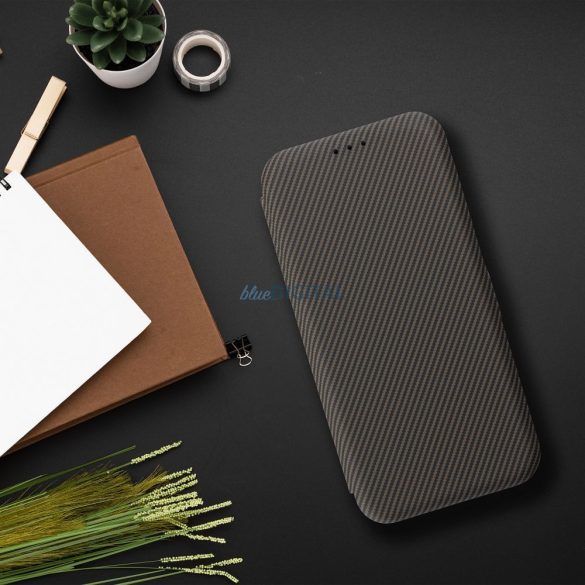 Carcasă cu deschidere FOLIO SIDE MAGNET Samsung Galaxy A15 (A155F / A156B) - maro