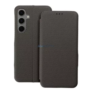 HUSĂ! - FOLIO SIDE MAGNET Openable Caz Xiaomi Redmi Notă 14 5G - maro