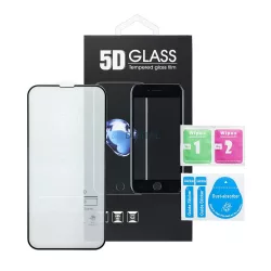   Sticlă temperată 5D Full Glue cu finisaj negru Xiaomi Redmi Note 14 Pro