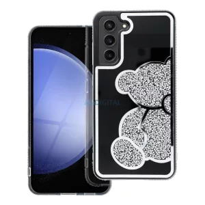 HUSĂ! - Husă TEDDY BEAR Samsung Galaxy A36 - argintiu