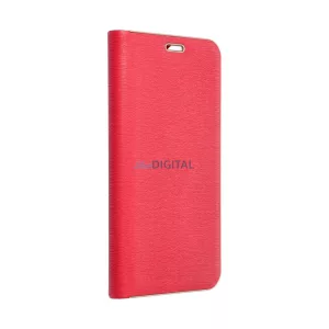 HUSĂ! - Carcasă de carte LUNA GOLD Samsung Galaxy A36 - roșu