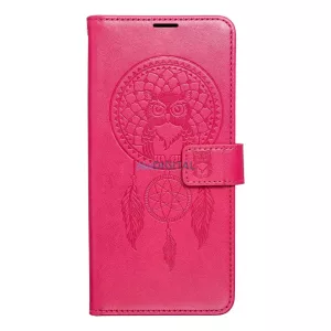 HUSĂ! - Carcasă de carte MEZZO Samsung Galaxy A36 - roz strălucitor "dream catcher"
