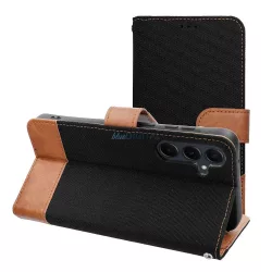 HUSĂ! - JEANS husă de carte Samsung Galaxy A36 - negru
