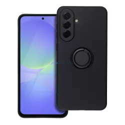 HUSĂ! - Husă SILICONE RING Samsung Galaxy A36 - negru