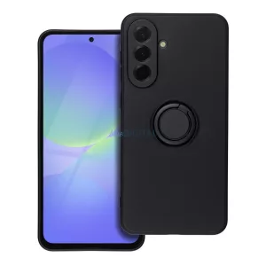 HUSĂ! - Husă SILICONE RING Samsung Galaxy A36 - negru
