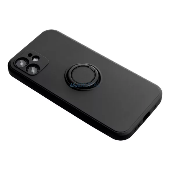 HUSĂ! - Husă SILICONE RING Samsung Galaxy A36 - negru